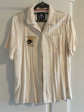 Lurking class Short-Sleeve Button Shirt